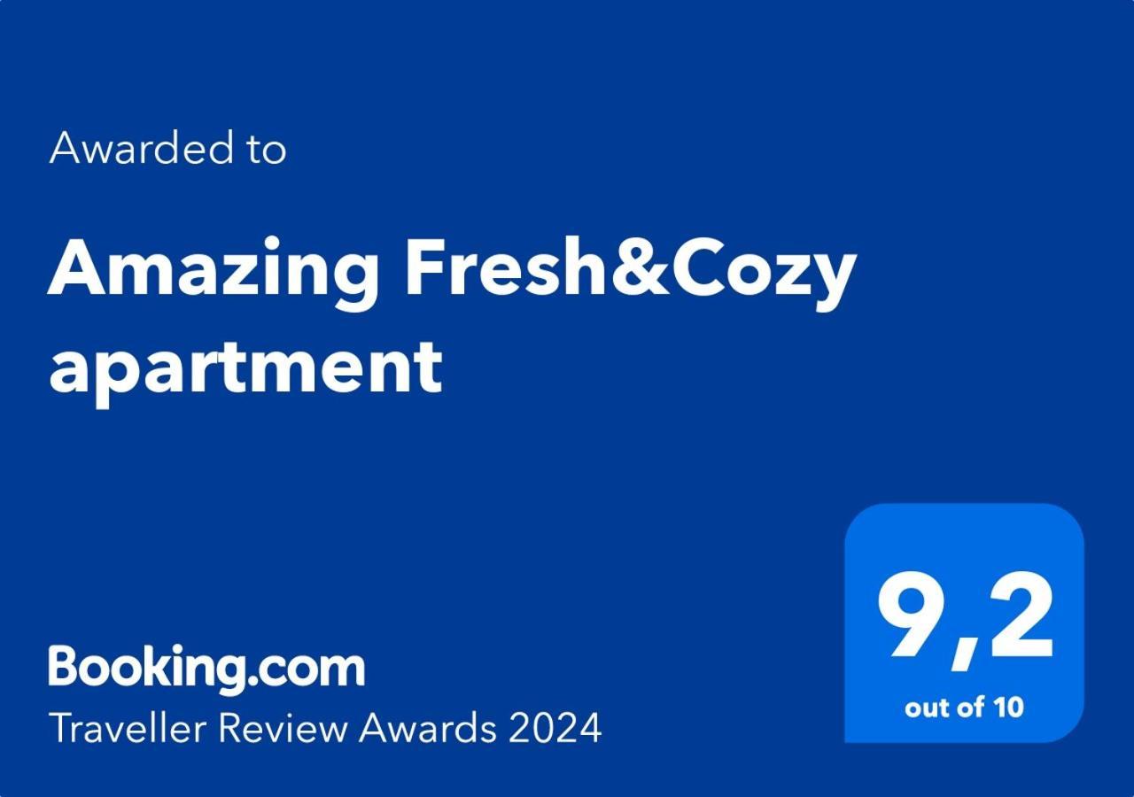Fresh&Cozy Apartment, Parking Free, 15 Min Walk To Center 리가 외부 사진
